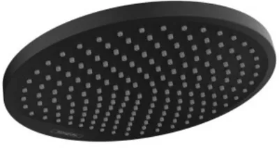 Zdjęcie produktu dla Hansgrohe Crometta - Głowica prysznicowa S 240 mm, EcoSmart, czarny matowy 26724670