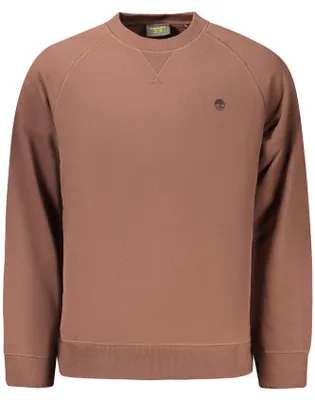 Imagen del producto de Sudadera Timberland marrón con cremallera para hombre
