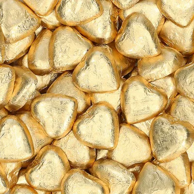 Produktbild von Lindt Vollmilch Herzen gold 2,5kg