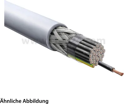 Image de 1136025/1000 LAPP ÖLFLEX Classic 115 CY 25G 0,5 mm² diamètre extérieur 13,7 mm tension nominale Uo/U 300 V/500 V - 1 mètre