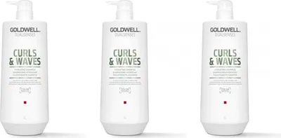 Produktbild von Dualsenses Curls & Waves Hydrating Shampoo 3x1000 ml
