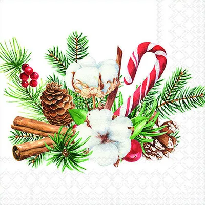 Produktbild von Weihnachten – Servietten Lunch – Napkin Lunch – Format: 33 x 33 cm –