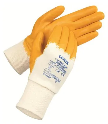 Productafbeelding van uvex montagehandschoen contact ergo ENB 20C, wit/oranje, maat 11