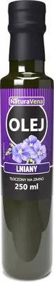 Obrázok produktu pre ĽANOVÝ OLEJ LISOVANÝ ZA STUDENA 250 ml - NATURAVENA