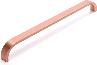 Obrázek produktu pro Rujzdesign nábytková úchytka 520.15 - povrch: nerez měděný, rozteč: 128 mm