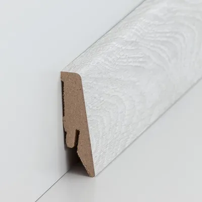 Produktbild von Fußleisten / Sockelleisten "Coburg" (MDF foliert / 718.5821) - Euphrat Eiche