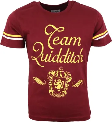 Produktbild von Harry Potter Team Quidditch Jugend T-Shirt – Rot / 134