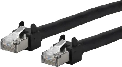 Produktbild von METZ CONNECT Patchkabel 6kV Flex500 Outdoor, schwarz, 10 m