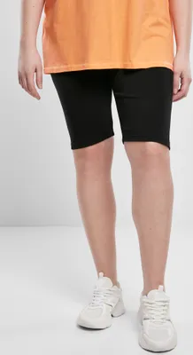 Obrázok produktu pre Urban Classics dámske šortky Dámske cyklistické šortky s vysokým pásom Black-4XL