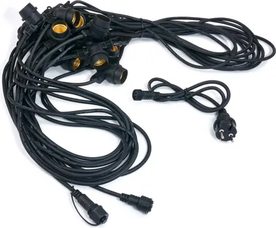Produktbild von KOLORENO Garden Girlande, 20m, 60W, E27-Fassung, IP44, 60W