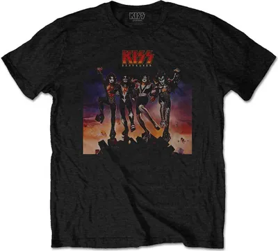 Produktbild von Kiss Destroyer Black S T-Shirt