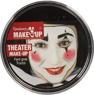 Produktbild von Theater Make Up 25g Schminke Farbe: schwarz. Karneval
