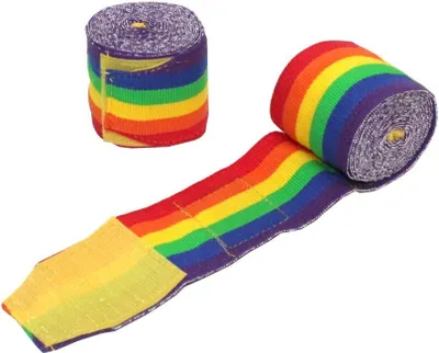Obrázok produktu pre Boxerské bandáže elastické Dúha dĺžka - 250 cm