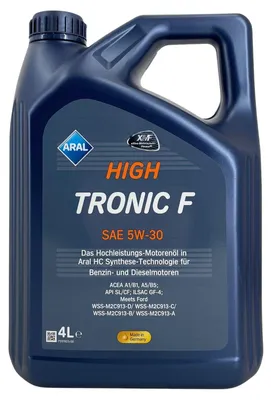 Produktbild von Aral HighTronic F 5W-30 4 Liter (15F458)