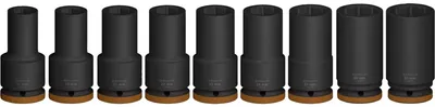 Productafbeelding van BOSCH 2608003042 BOSCH Steckschlüssel-Satz PRO Impact 2608003042 9-teilig