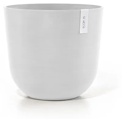 Produktbild von Ecopots Oslo 45, Kräutertopf, Freistehend, Weiß, Rund, Drinnen/Draußen, Einfarbig