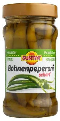 Immagine prodotto di Suntat pepperoni in zuur 270g – peperoni sottaceto piccanti, aromatici e freschi