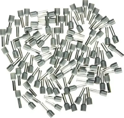 Produktbild von Haupa 270814 Aderendhülsen Isoliert 4 mm² grau 100 Stück
