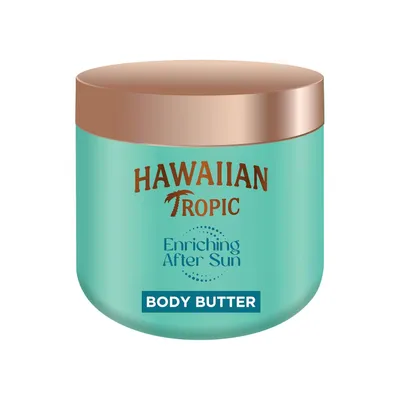 Produktbild von Hawaiian Tropic | Enriching After Sun Body Butter – 250 ml, 12-Stunden-Feuchtigkeitspflege, mit Sheabutter, Kokosnussduft, vegan
