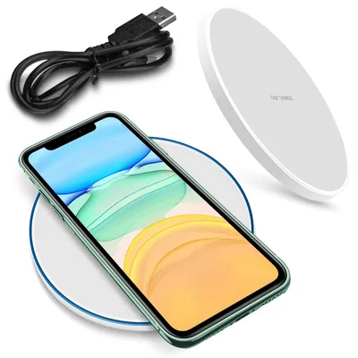 Produktbild von Induktive Ladegerät für Apple iPhone 16e Fast Wireless Charger 15W Ladestation