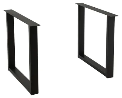 Produktbild von Tischbein aus Metall im Industriestil