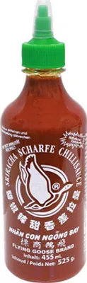 Produktbild von Flying Goose Siriacha Chilisauce scharf 61 % - 1 x 455 ml Flasche