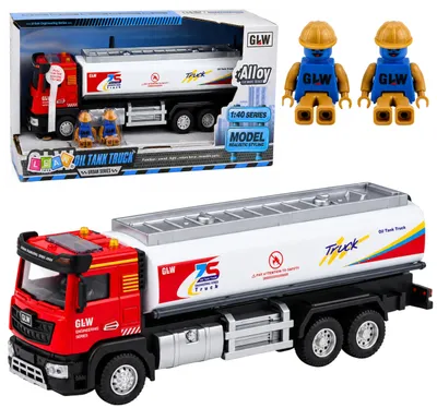 Image de Les lumières d'entraînement en métal du camion-citerne sonnent rouge et blanc 1:40