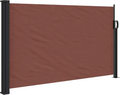Produktbild von vidaXL Seitenmarkise Ausziehbar Braun 120x600 cm