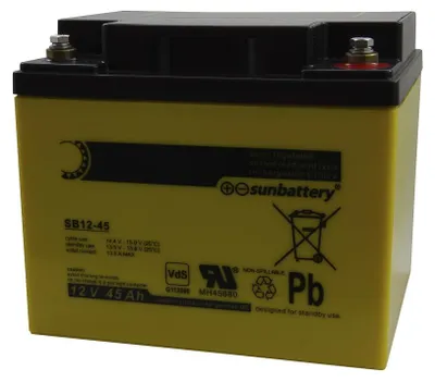 Produktbild von SUN Blei-Vlies-Akku (AGM) SB12-45VO 12.0V 45.0Ah