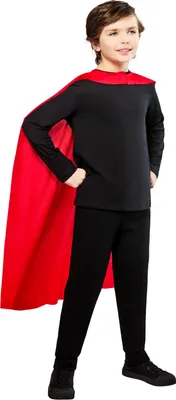 Image de Superman - Cape - Enfants BN6278 (Taille unique) (Rouge)