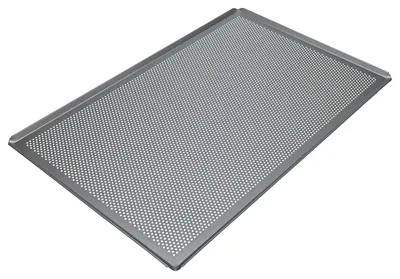 Produktbild von vhbw Backblech für Backofen - 60 x 40 x 1 cm Silber, Perforiert