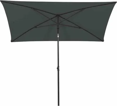 Produktbild von Sonnenschirm >City< in anthrazit, grau - 140x235x210 (BxHxT)