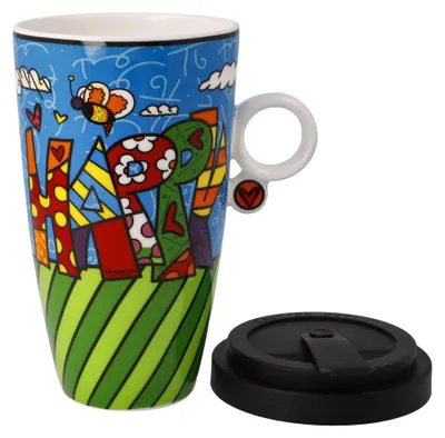 Obrázok produktu pre Cestovný hrnček Goebel Romero Britto Happy
