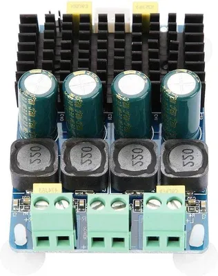 Immagine prodotto di Modulo amplificatore audio a doppio canale 100 W + 100 W, CC 8 V-32 V, modulo amplificatore finale stereo digitale HF20.