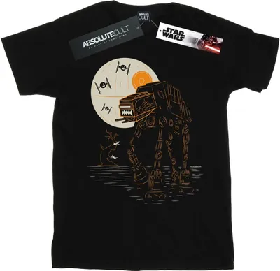 Produktbild von Star Wars - "AT-AT" T-Shirt für Damen BI45162 (5XL) (Schwarz)