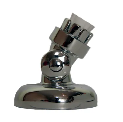 Produktbild von Chrom Glänzend Schrägwand Adapter Schrägwandhalter Ø28 Duschvorhangstange Winkelstange Dach