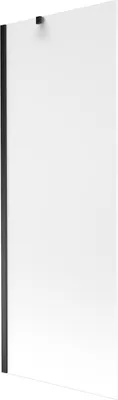 Produktbild von Mexen Next Duschwand 1-flügelig 70 x 150 cm, matt, schwarz - 895-070-000-00-30-70