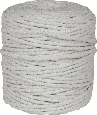 Image de cordon macramé en coton 5mm x 100m. SBM-05-R