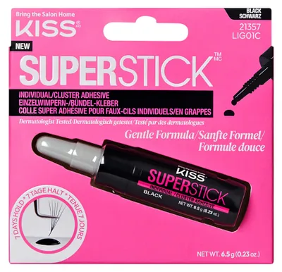 Obrázek produktu pro Lepidlo na řasy Super Stick Individual (Lash Cluster Adhesive) 6,5 g Black