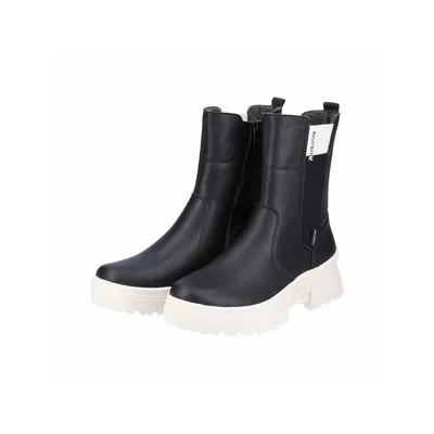 Image de Rieker Chelsea Boot - Noir Synthétique Taille : 40 Normal
