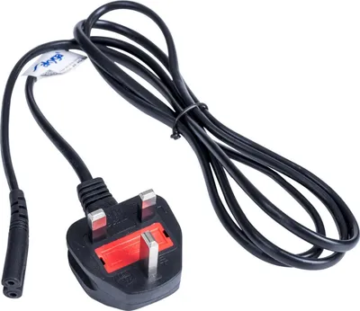 Produktbild von AKYGA Stromkabel AK-AG-03A Britisches C7-Achterkabel für PS3 PS4-Drucker