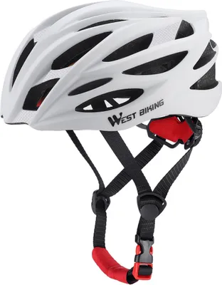 Produktbild von Atmungsaktiver Fahrradhelm Fahrradhelm Ultraleichter integrierter Fahrradhelm Sicherheitskappe Fahrradausruestung