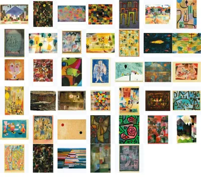 Produktbild von Kunstkarten-Komplett-Set Paul Klee