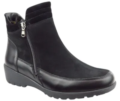 Produktbild von Waldläufer Kamela Stiefelette Schwarz