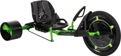 Produktbild von Das Huffy Green Machine 20-Zoll Drift Trike ist perfekt für Kinder ab 8 Jahren geeignet und kommt in einem coolen grün-schwarzen Design