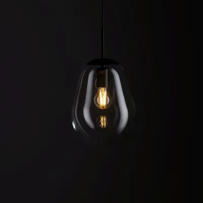 Immagine prodotto di Elegante lampada a sospensione in vetro Ø22cm E27 cucina tavolo da pranzo lampada a sospensione a sospensione MORNA