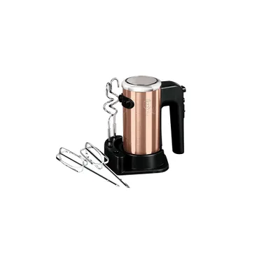 Image de BERLINGERHAUS Batteur  main avec accessoires 300 W Rosegold Metallic Line BH-9366