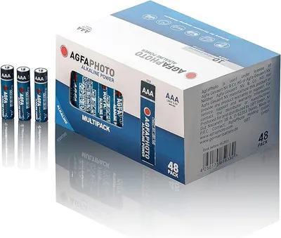 Produktbild von AgfaPhoto Batterie Alkaline Power -AAA LR03 Micro      48St.