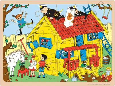 Produktbild von Puzzle 24 Teile Holzrahmenpuzzle