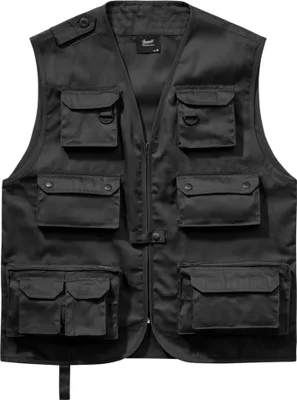 Image de Brandit BD4025 | Hunting Vest S à 7XL - Couleur : Black - Taille : XL